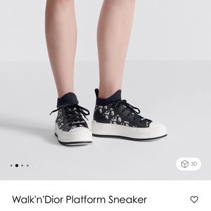 Walkin Dior platform sneaker